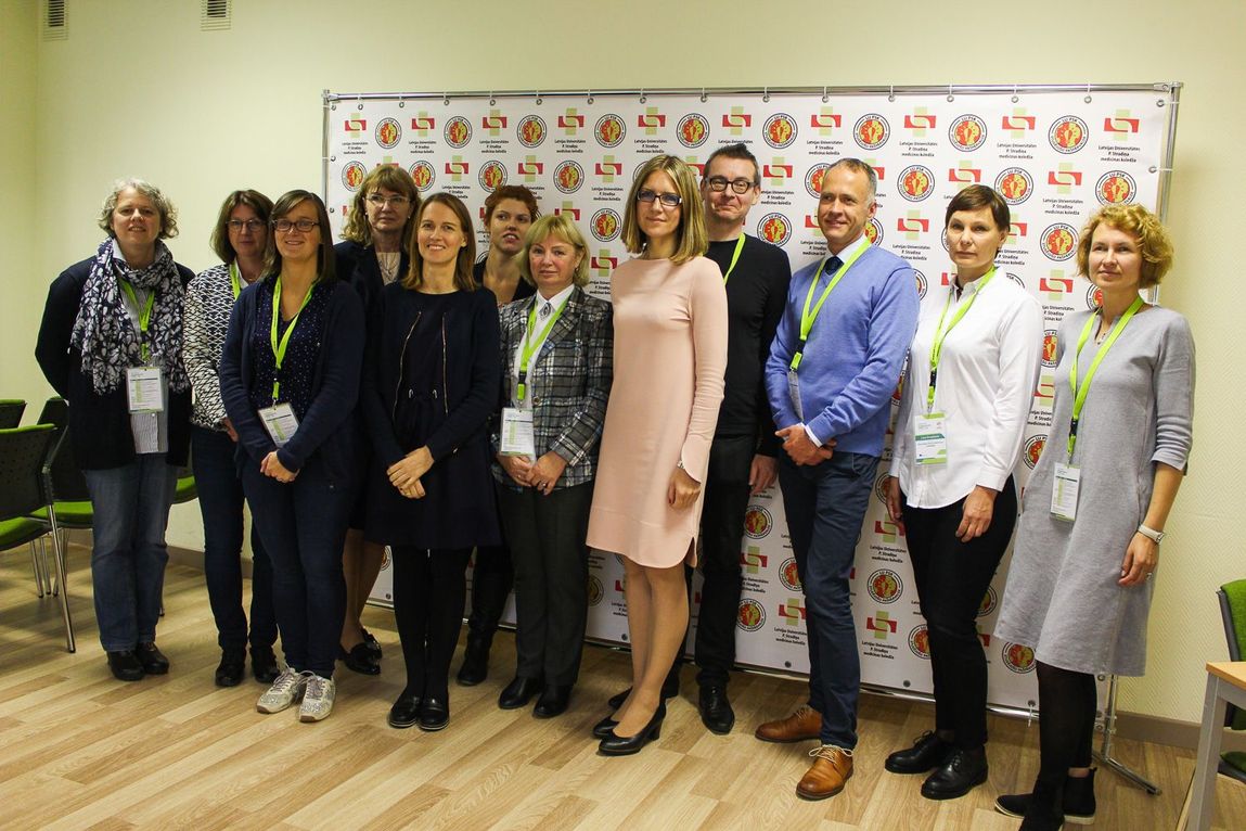 The 1st International week at P. Stradins Medical College of the University of Latvia