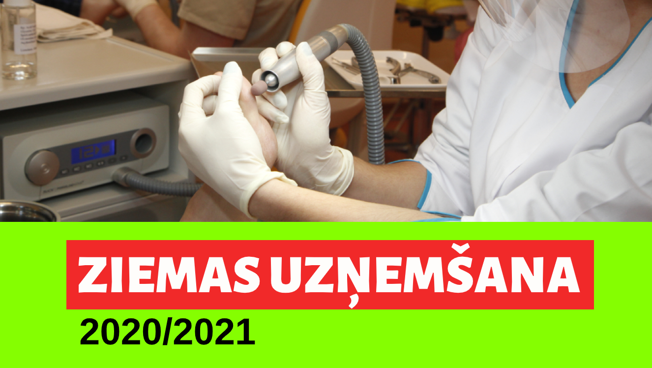 ziemas uzņemšana LU PSK