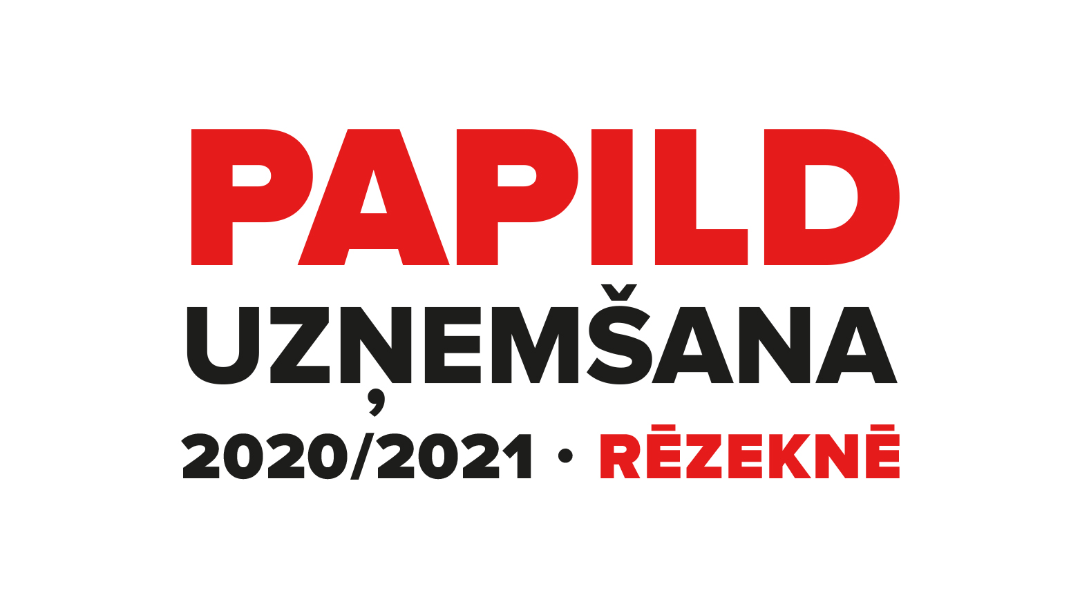 papild uzņemšana plakāts