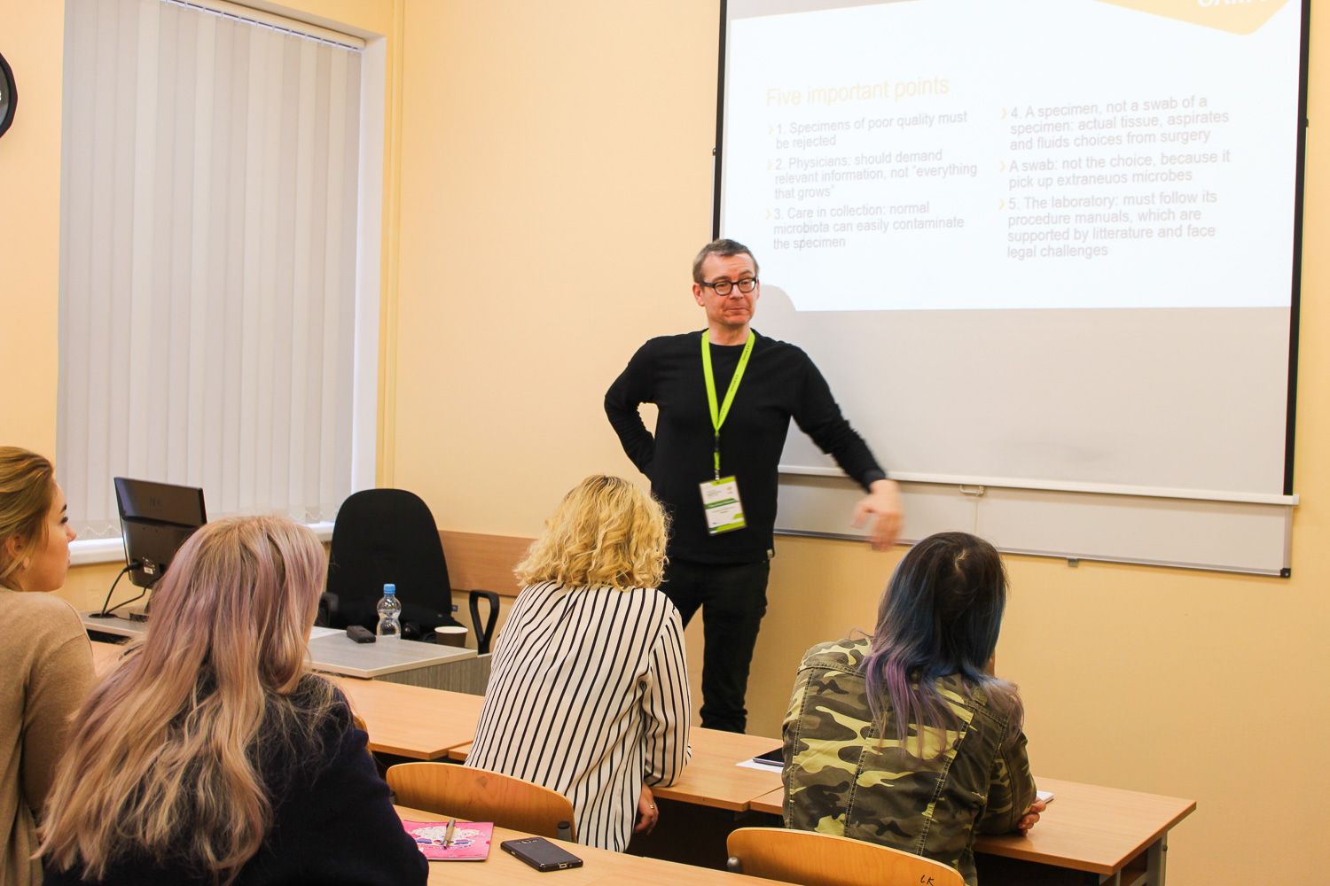 The 1st International week at P. Stradins Medical College of the University of Latvia 2